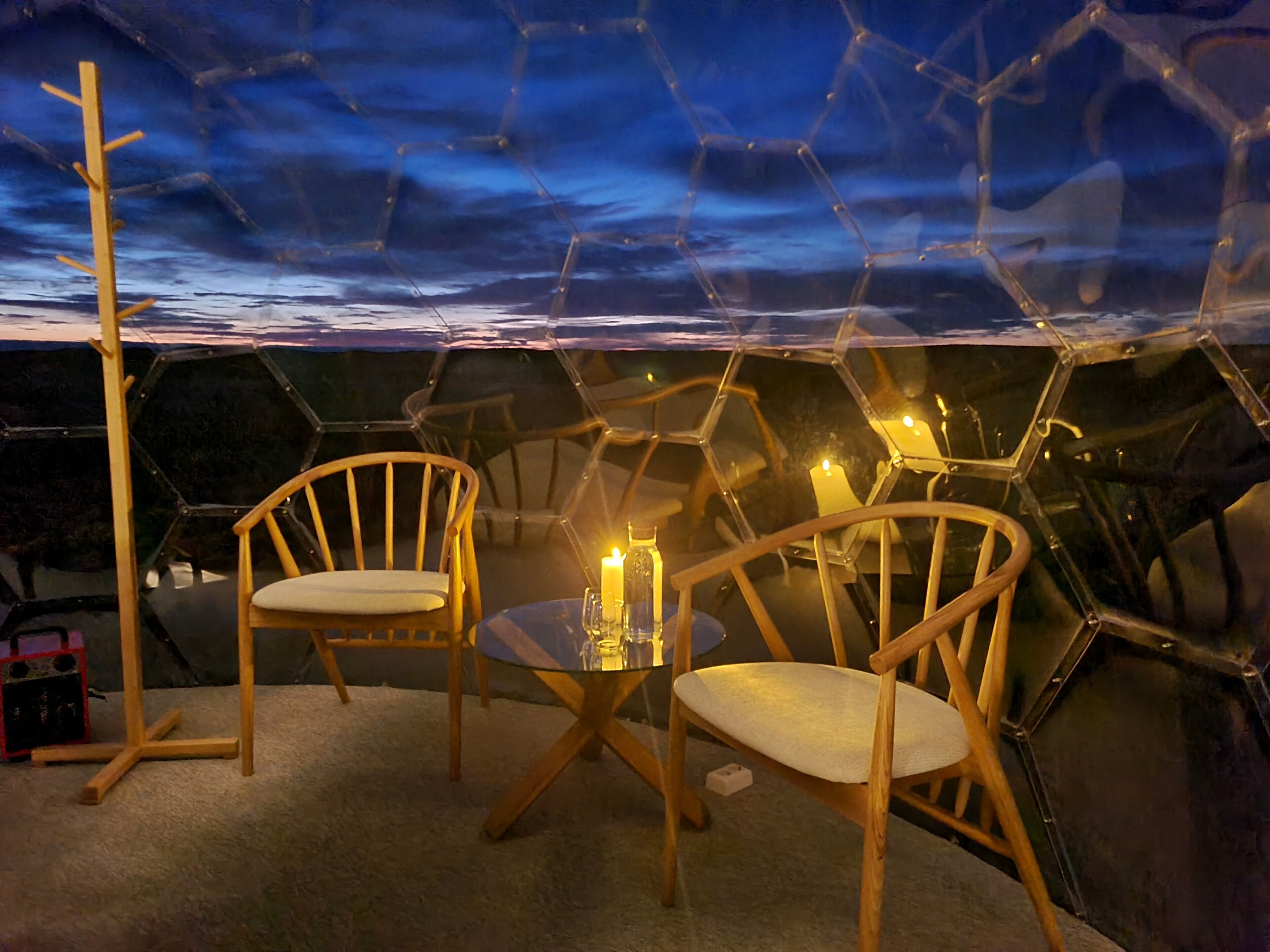 Chambre Confort double, vue sur la montagne | Vue depuis l’hébergement 