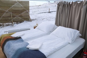 Wifi gratis y ropa de cama