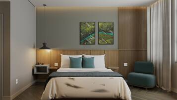 Safe på rommet og wi-fi (inkludert)