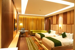 Executive Twin Room | Desk, laptop workspace, soundproofing, free WiFi - Comfort Inn Vindhyan Vindhyachal (Mirzapur)