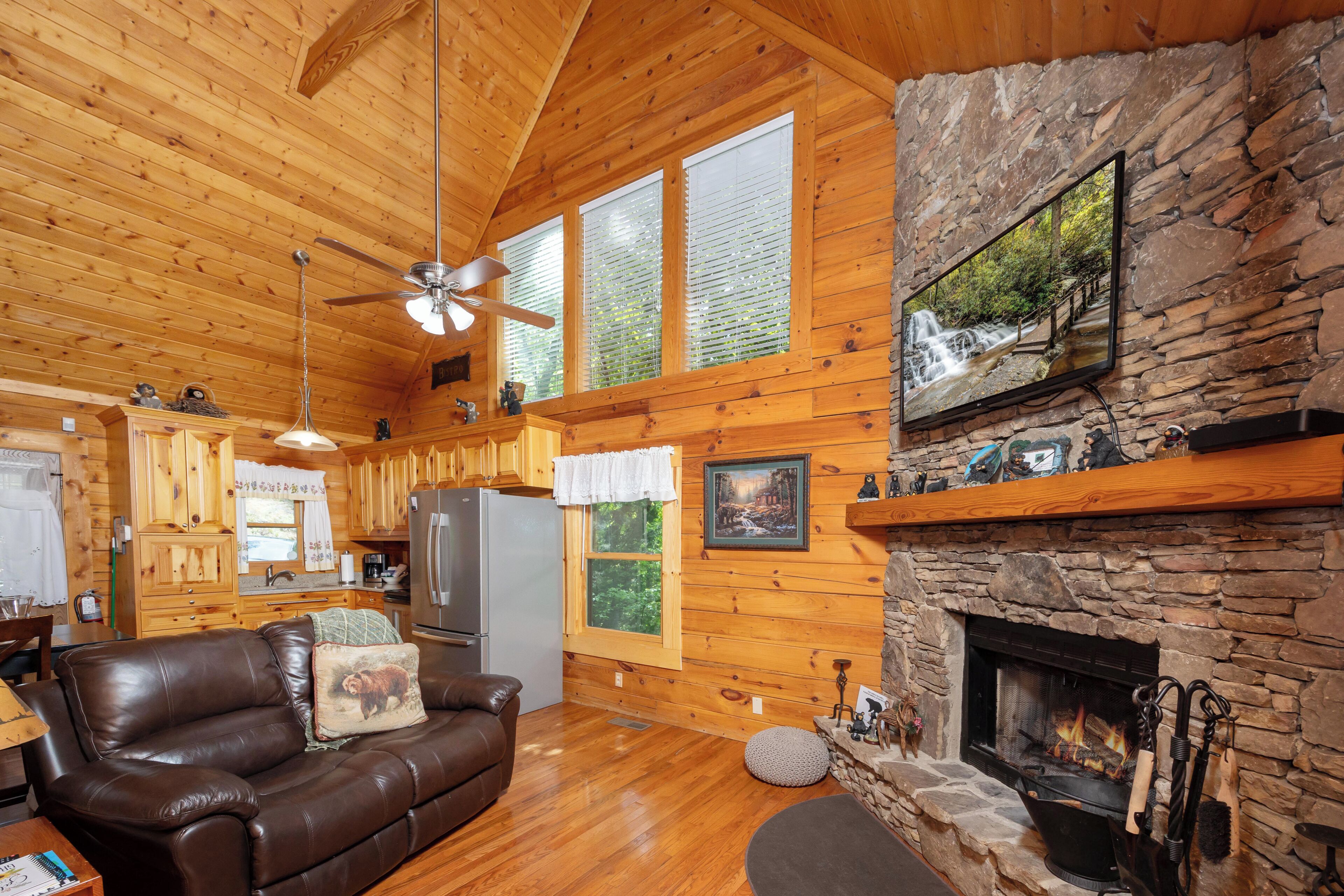 TV, fireplace, DVD player, table tennis