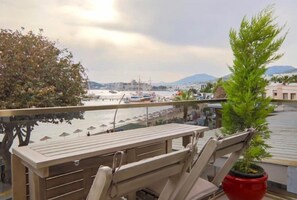 Deluxe-Suite, Balkon, Meerblick | Balkon