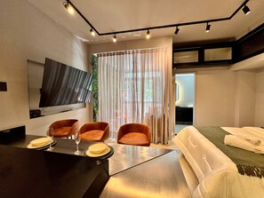 Departamento Deluxe, vista a la playa | Comedor