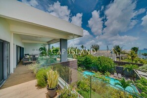 Property grounds - 3 Bedroom Penthouse - Sea & Island View (Grand Baie)