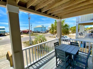 Outdoor dining - June Dates Deeply Discounted Second Tier Duplex w/ Pool! (Gulf Shores)