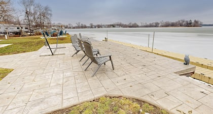 Lakefront Home w/ Fire Pit on Lake Marie