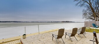 Lakefront Home w/ Fire Pit on Lake Marie
