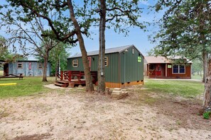 House (1 Bedroom) | Interior - 1BR Rustic Cabin w/ Kitchenette, Streaming & Wifi (Ledbetter)