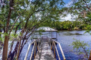House (3 Bedrooms) | Interior - Dog-friendly Riverfront 3BR w/ Fire Pit & Dock (Bell)