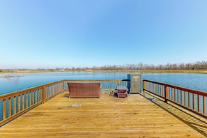 House (3 Bedrooms) | Interior - Expansive, Dog-friendly 3BR w/ Pond, Pool, Patio (Cameron)