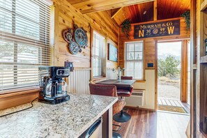 House (2 Bedrooms) | Interior - Charming Studio Cabin on the Ranch (Harper)