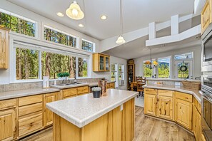 House (3 Bedrooms) | Interior - Dog-friendly 3BR on 200 Acres w/ River Access (Blairsden-Graeagle)
