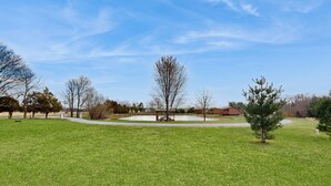 A park with a gazebo, open grassy areas, and trees. - Blue Line Resort - All 3 Cabins! (Murphysboro)