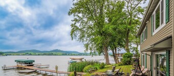 3 BR Lakefront House w/ Private Dock