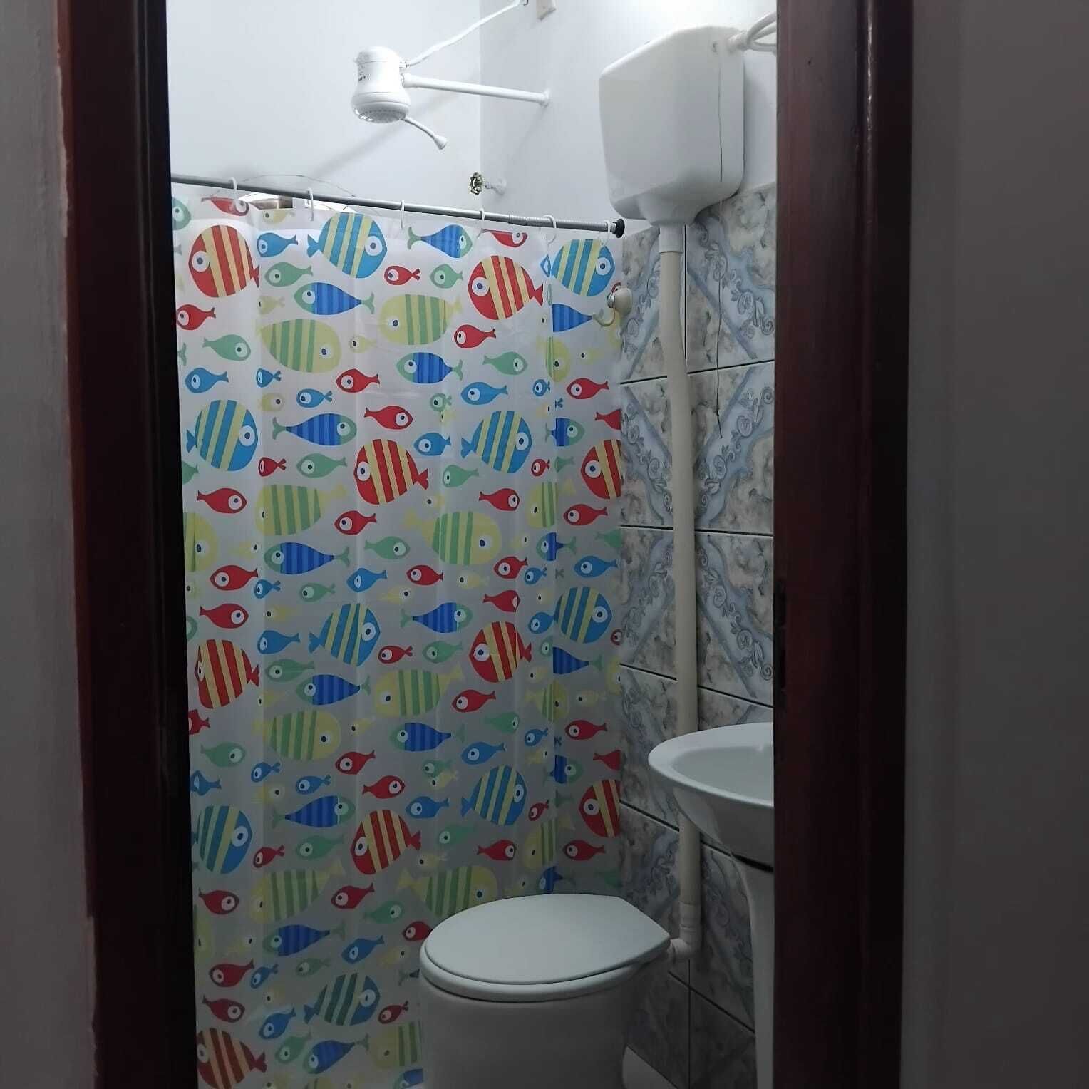 Suíte conforto, sacada, vista para a cidade | Banheiro