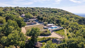 华丽别墅, 独立浴室, 山景 (Villa des Cèdres) | 住宿景观