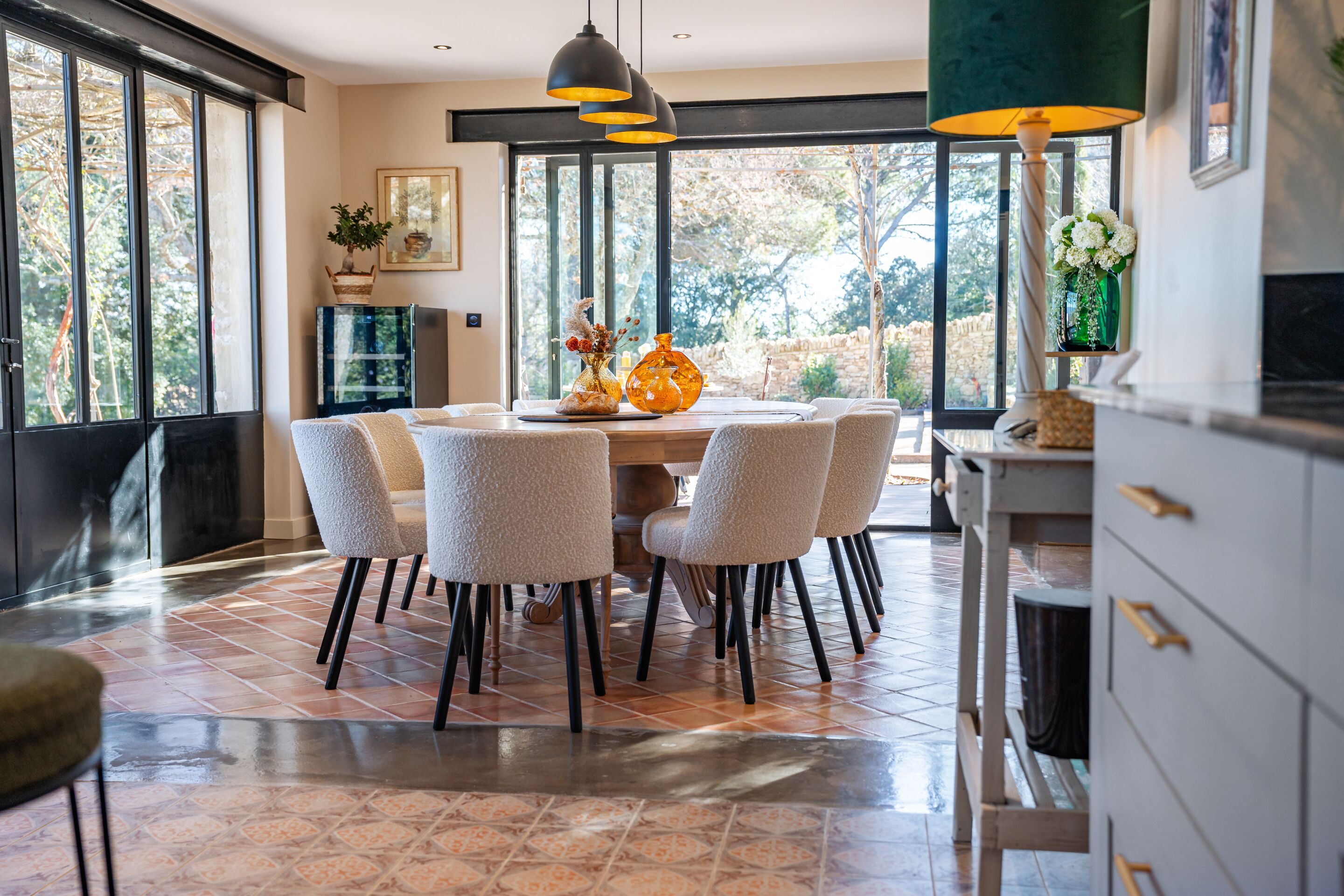 Deluxe Villa, Ensuite, Mountain View (Villa des Cèdres) | Restaurant