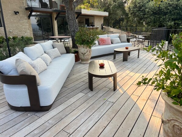 Terrace/patio - La villa des Cèdres (Bonnieux)