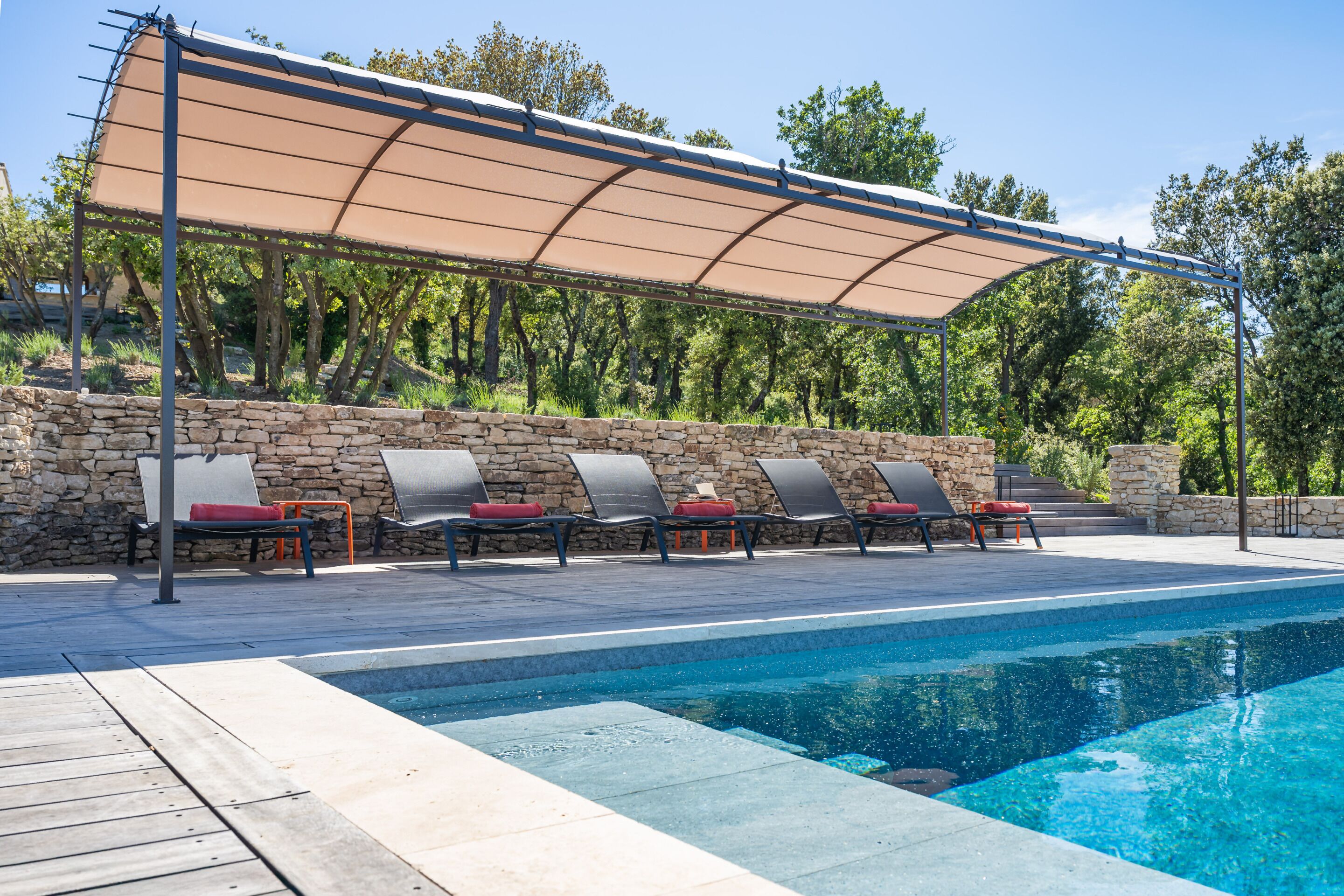 Deluxe Villa, Ensuite, Mountain View (Villa des Cèdres) | Outdoor pool | Seasonal outdoor pool