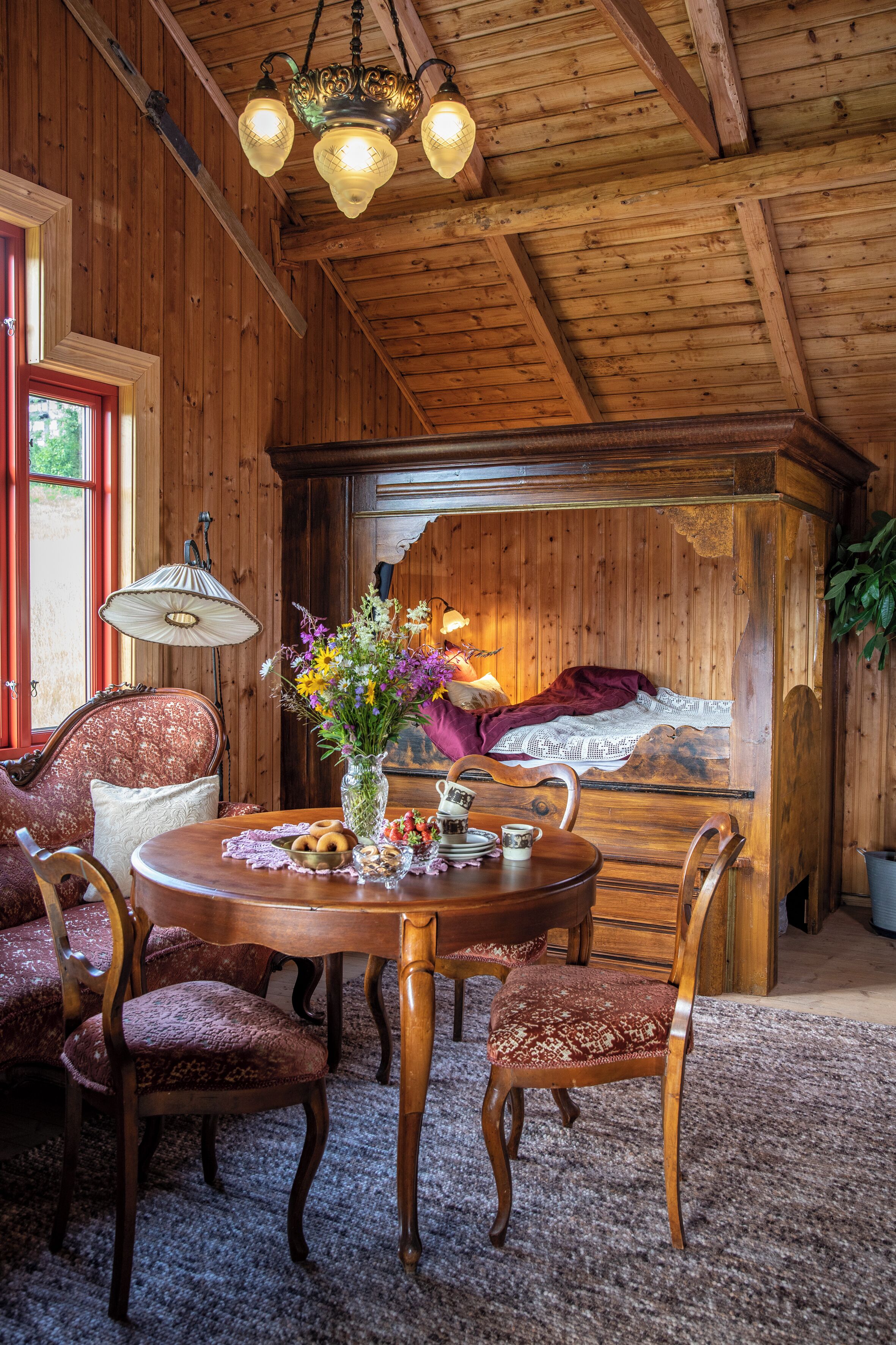 Classic-hus - bjergudsigt - gårdsplads | Gratis Wi-Fi