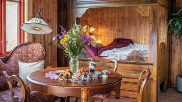 Classic-hus - bjergudsigt - gårdsplads | Gratis Wi-Fi