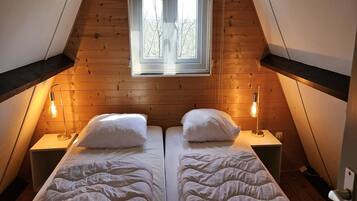 Chalet | 2 slaapkamers, beddengoed