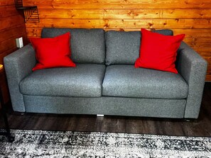 Living area - Romantic Nature Stay | Accessible Cabin for 2 (Mount Uniacke)