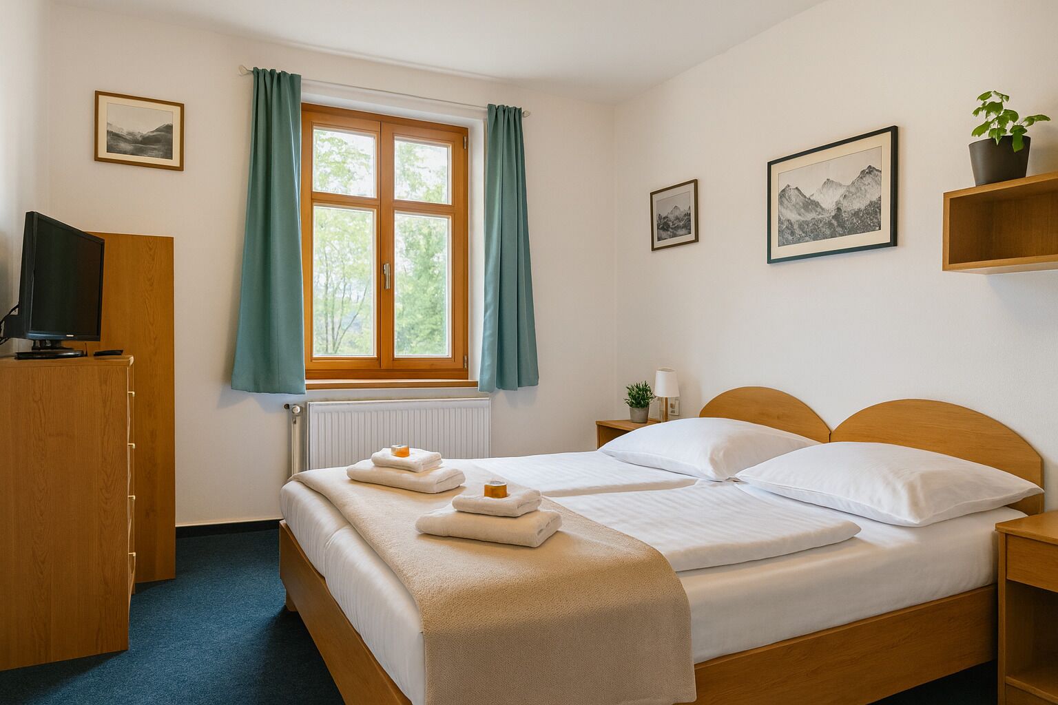 Superior Double Room, Mountain View | Blackout drapes, free WiFi