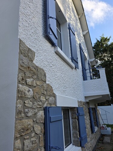Renovated 1939 house - Seaside charm - Garden view of quiet wood