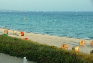 En la playa