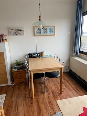 Dining - Vacation dream on the Baltic Sea: Cozy apartment Pfeiffer directly on the beach! (Fehmarn)
