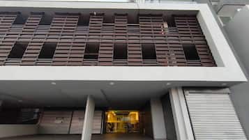 Fachada de la propiedad