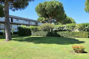 Property grounds - Staying in the Marina di Bibbona Apartments combines the convenience of feeling at home with the comfort of a holiday in a green setting, just steps from the sea and all the main amenities. With its pleasant atmosphere, <b>Marina di Bibbona</b> combines  (Marina di Bibbona)