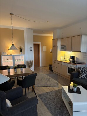 Interior - Inseloase vacation apartment on Fehmarn: first-class location right by the sea (Fehmarn)