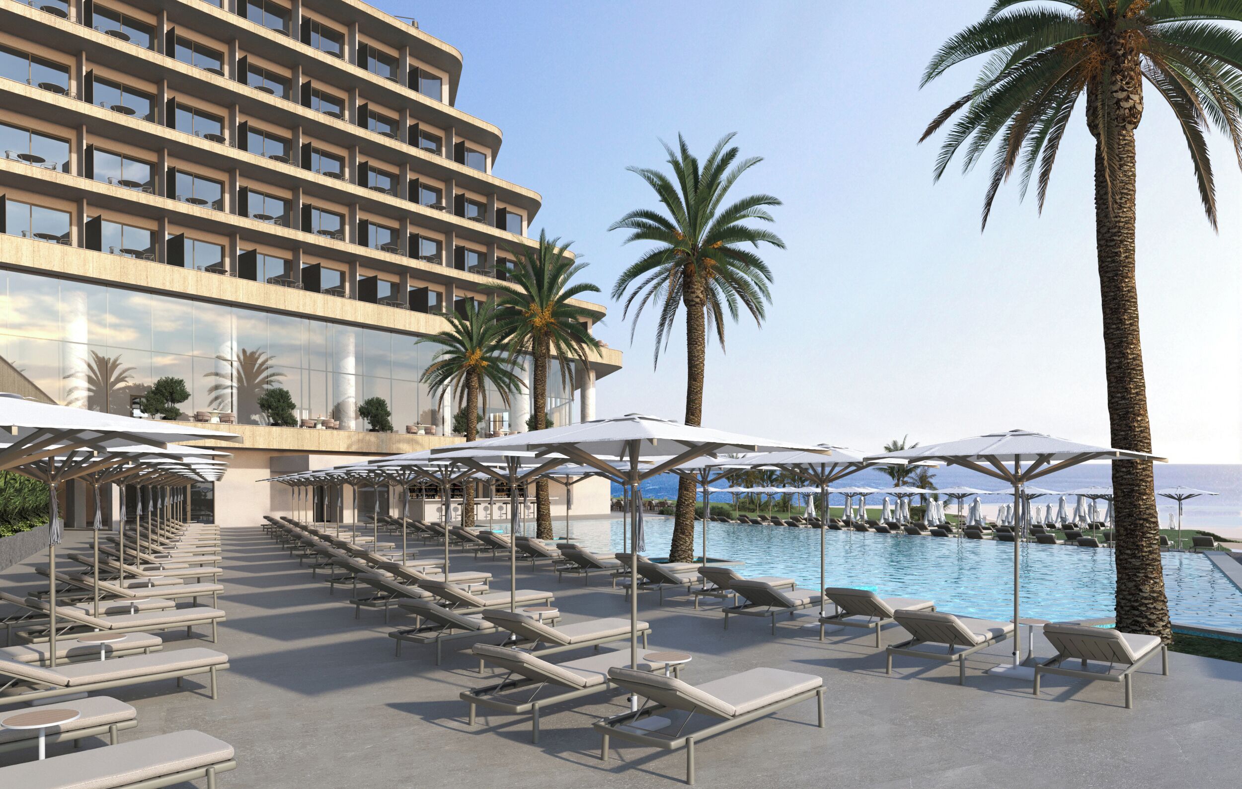 Indoor pool, 2 outdoor pools