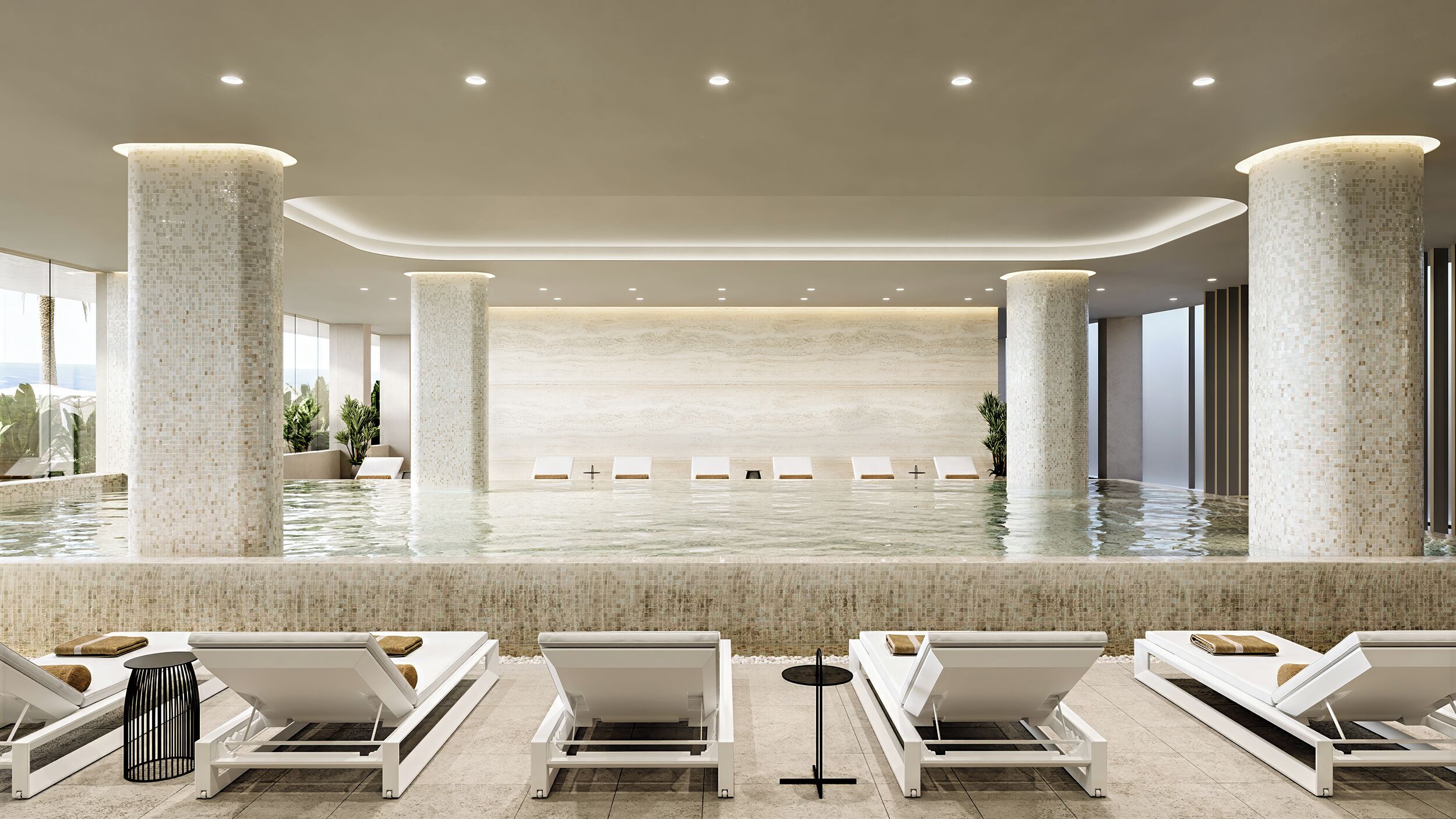 Espace de soins pour les couples, massages des tissus profonds