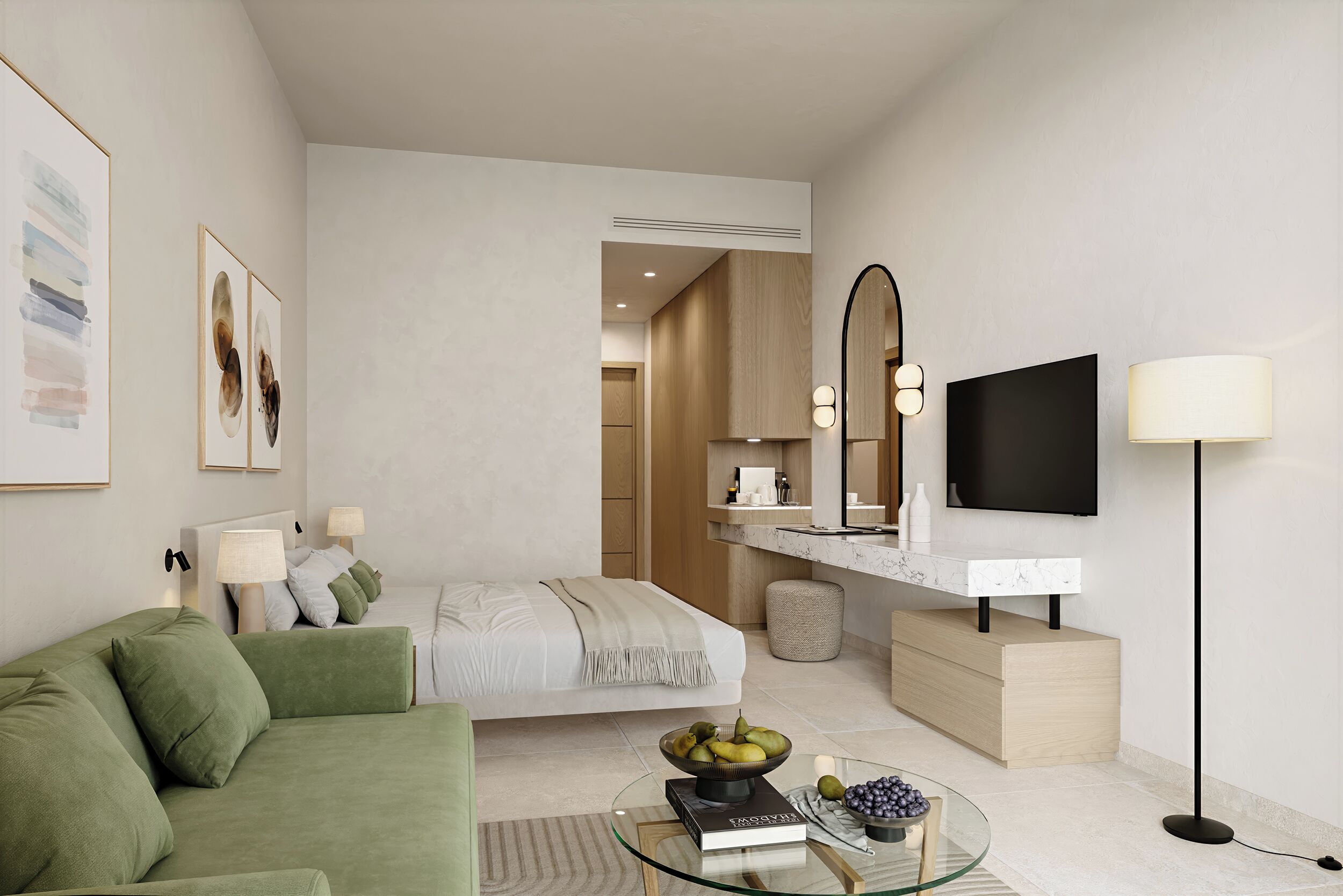 Deluxe Room, Partial Sea View | In-room safe, free WiFi