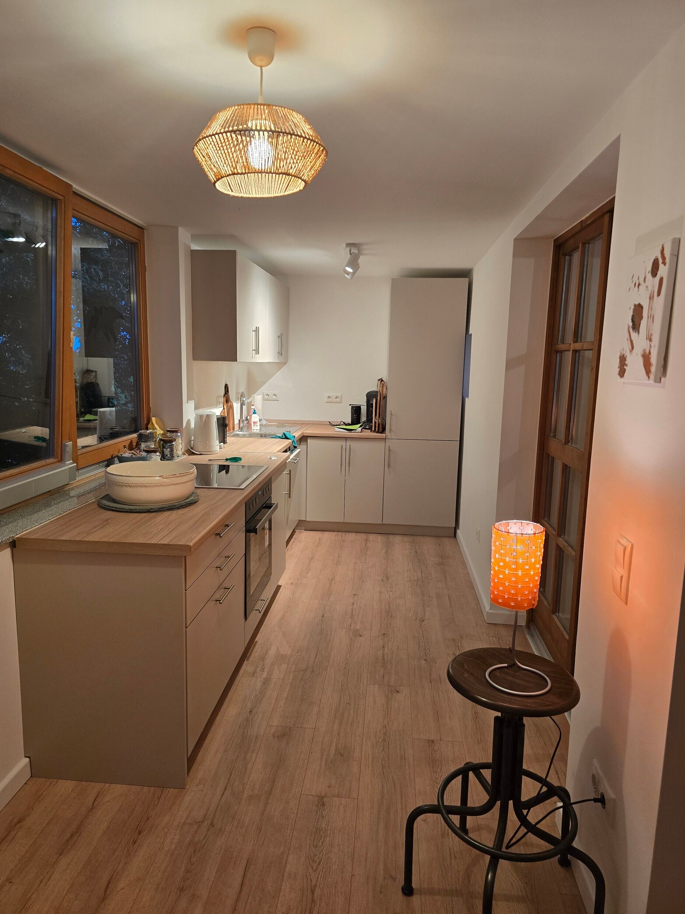 Kühlschrank, Ofen, Herdplatte, Geschirrspüler