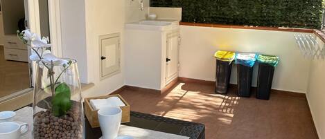 Façade de l’hébergement