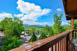 Cabin, Private Bathroom, Mountain View (Cabin On A Cloud ) | Terrace/patio