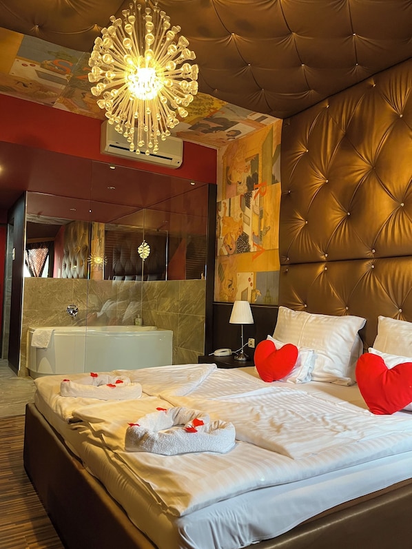 Chambre Double Deluxe | Wi-Fi gratuit, draps fournis