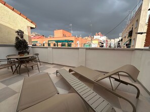 Standaard appartement, balkon | Terras