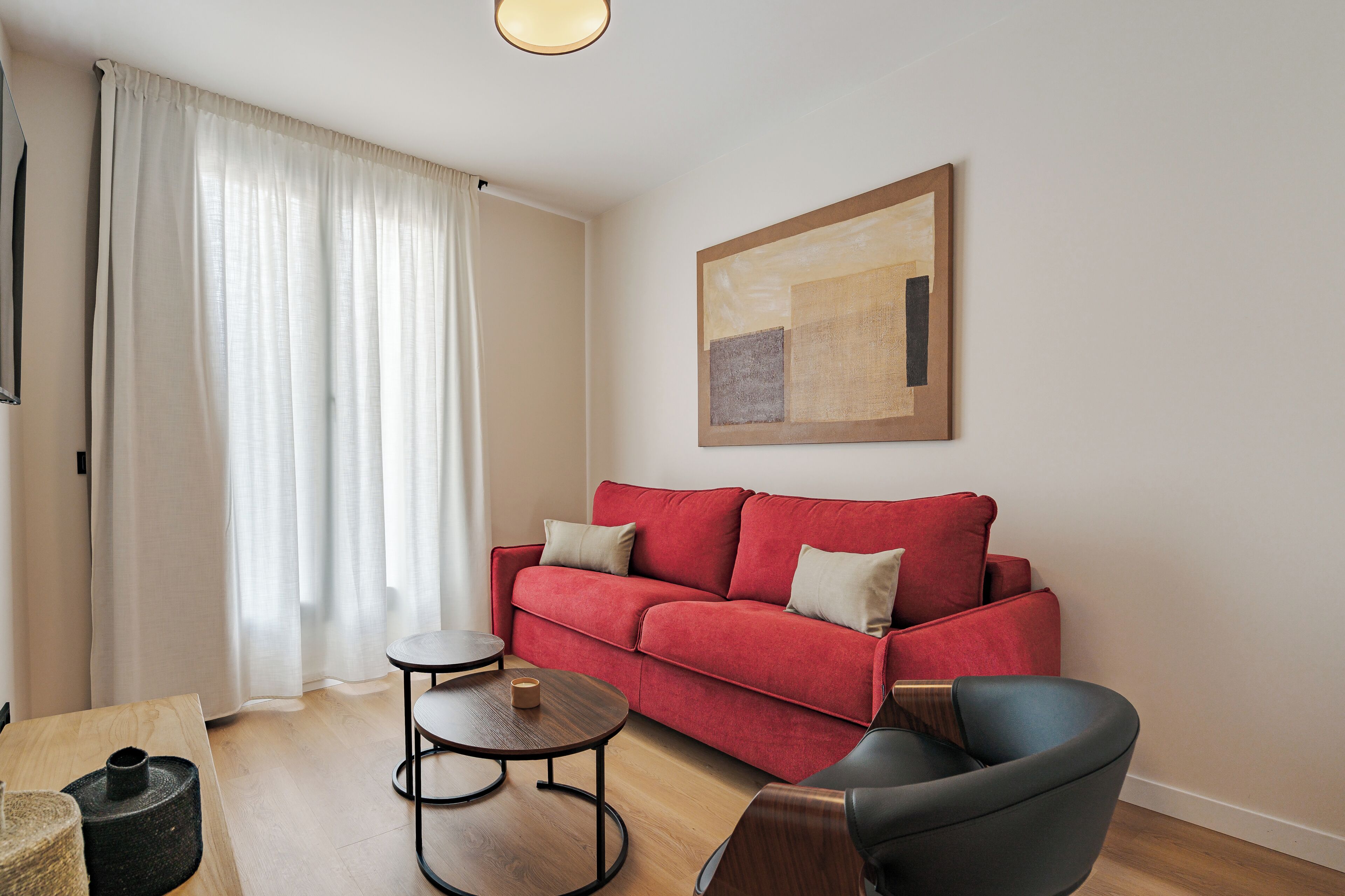 Standard Apartment, Balcony | Living area