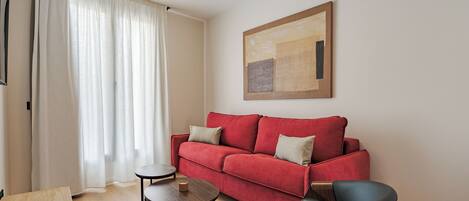 Standard Apartment, Balcony | Living area