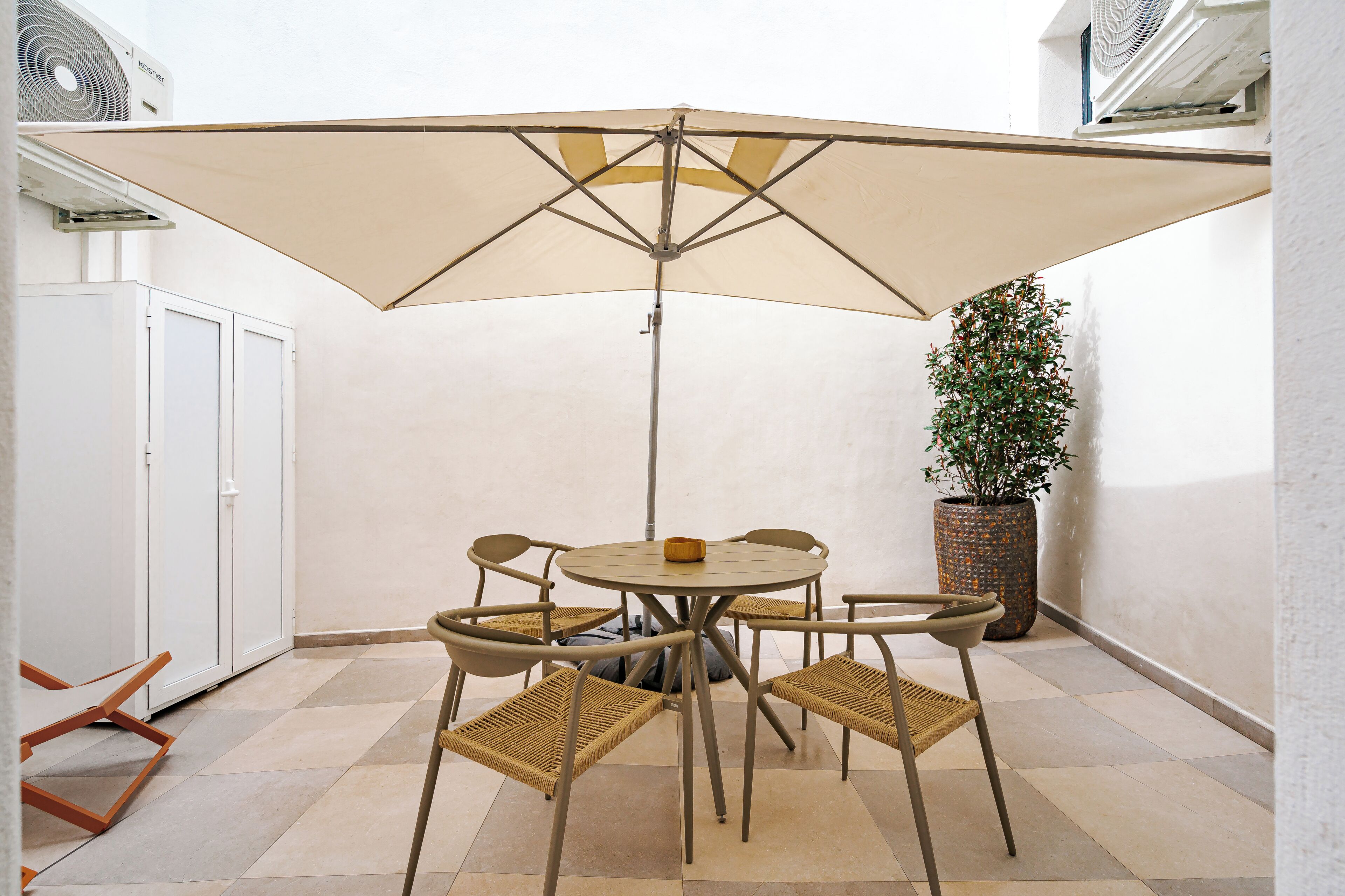 Basic Apartment, Patio | Terrace/patio