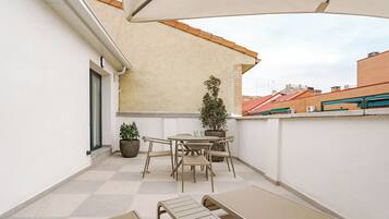 Standaard appartement, balkon | Terras