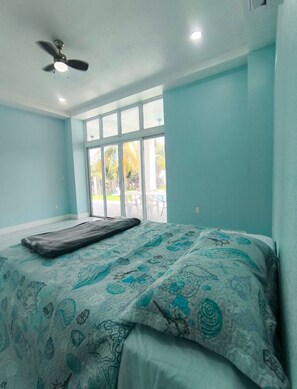 4 dormitorios, tabla de planchar con plancha, wifi y ropa de cama