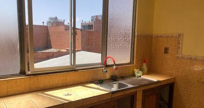Fantastic 2-bedroom apartment 1B in El Alto perfect for your stay. Near Airport