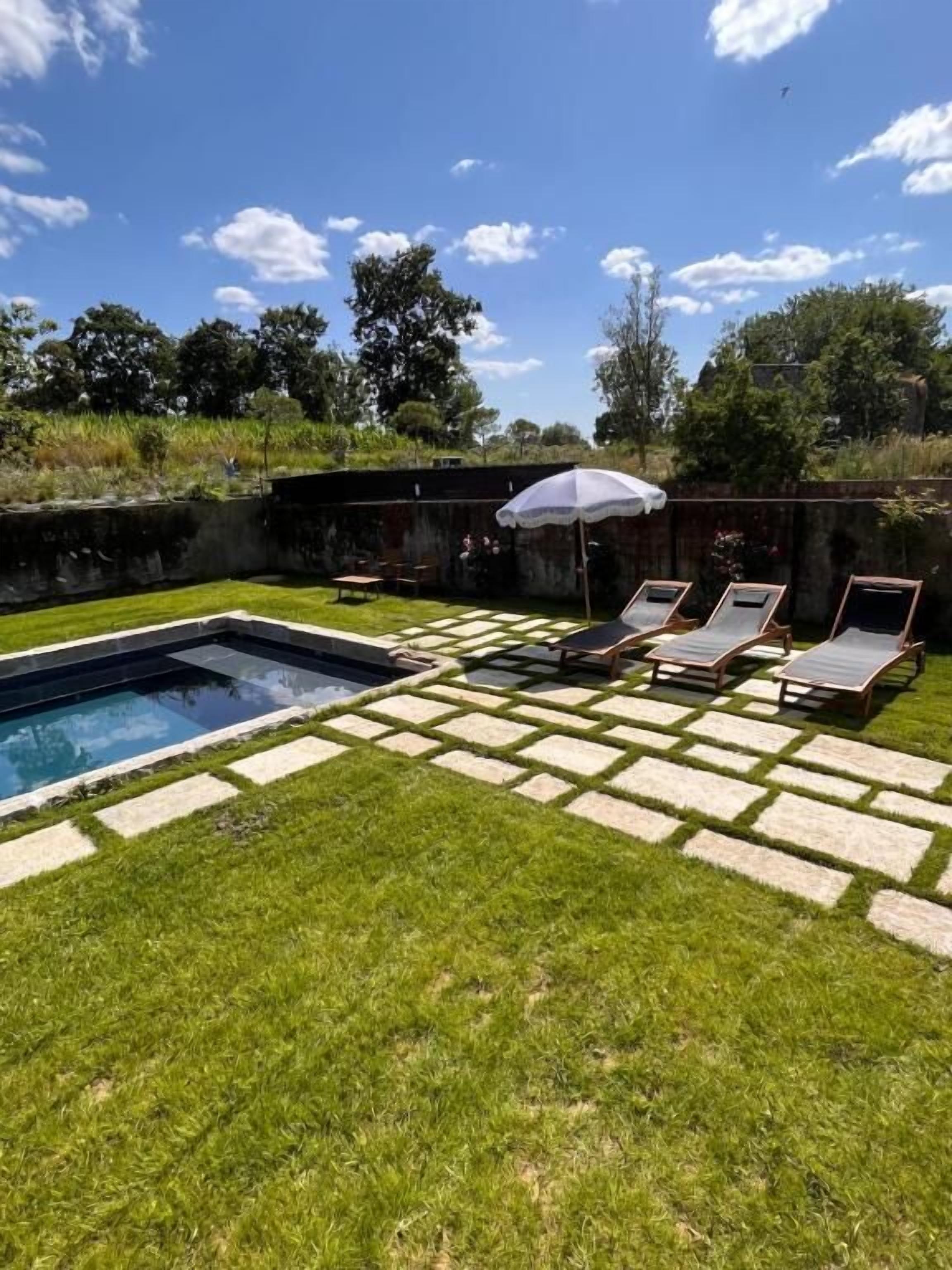 Seasonal outdoor pool