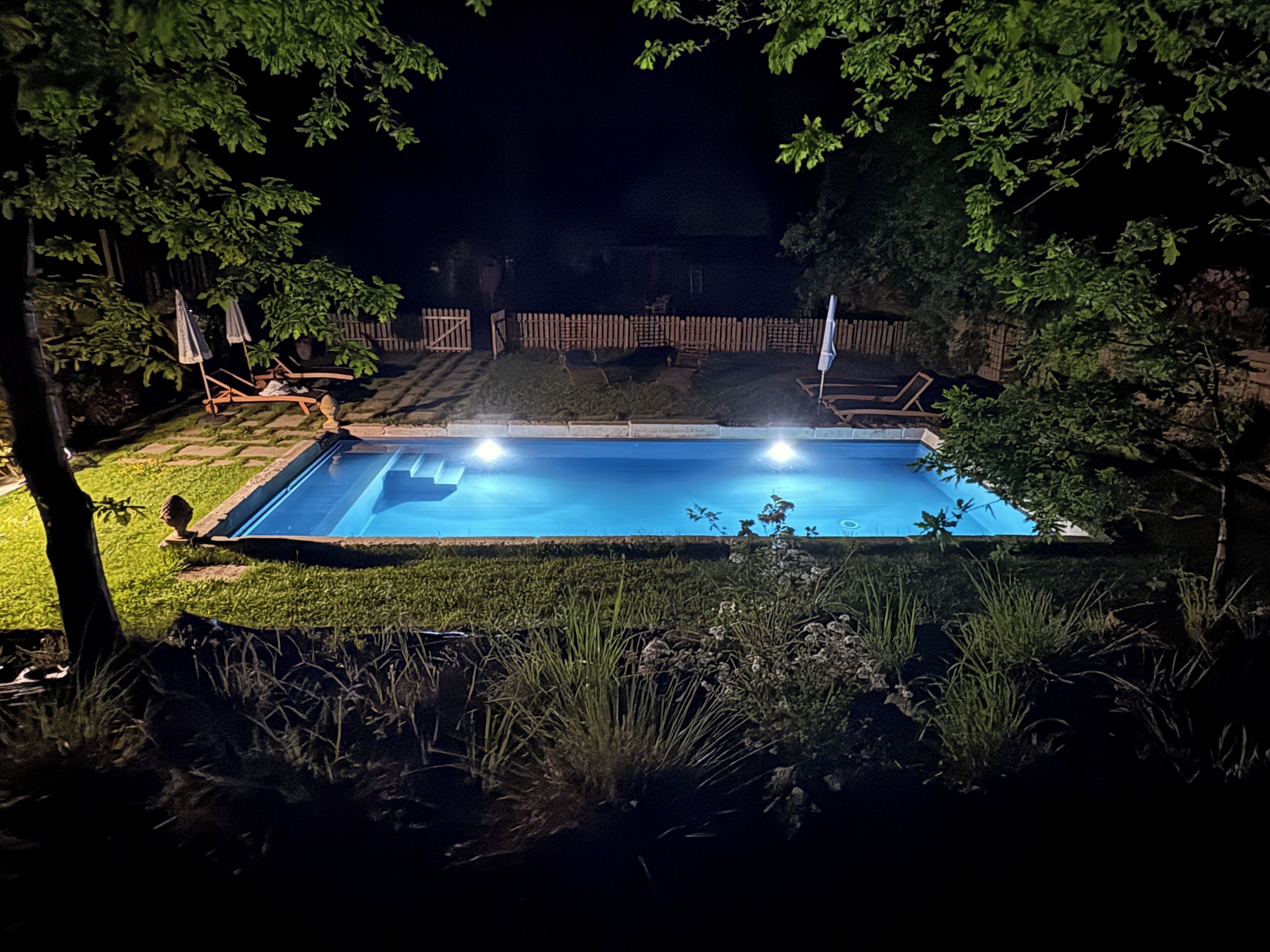 Seasonal outdoor pool